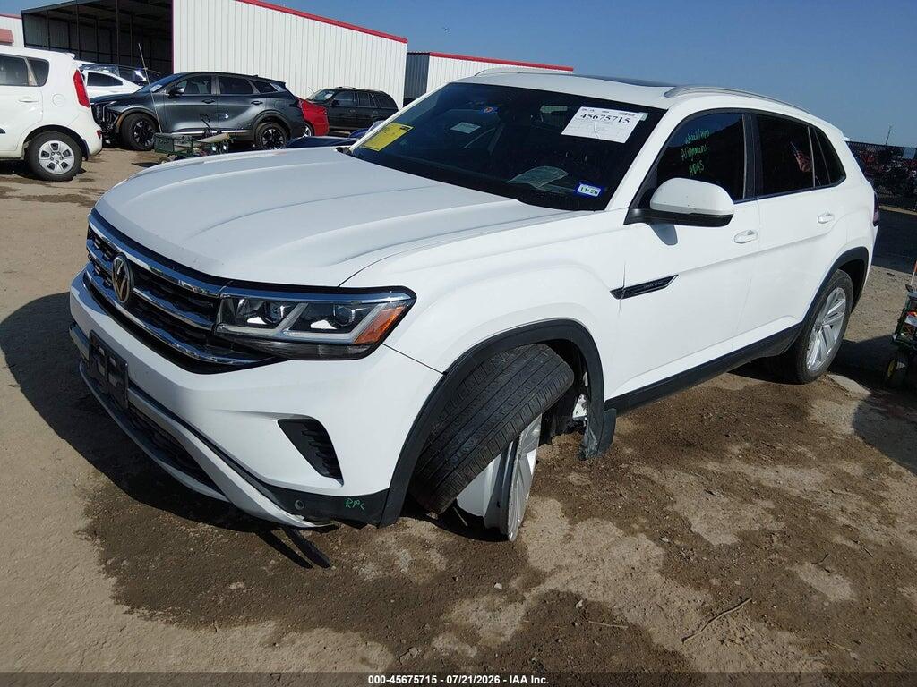 1V25E2CA4LC208729 2020 VOLKSWAGEN ATLAS CROSS SPORT photo no. 2