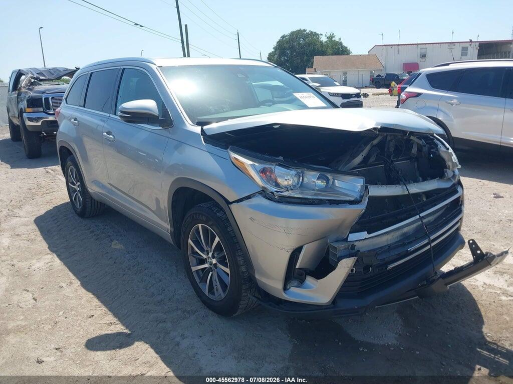 5TDKZRFH2JS287307 2018 TOYOTA HIGHLANDER photo no. 1