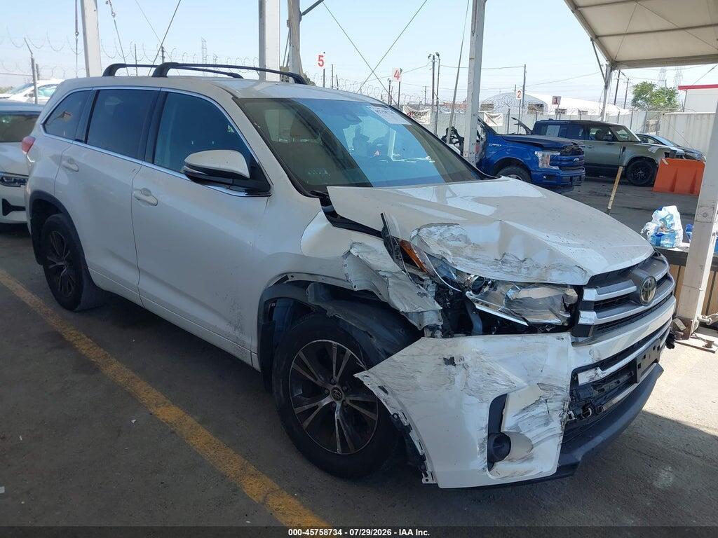 5TDZARFH4JS034768 2018 TOYOTA HIGHLANDER photo no. 1