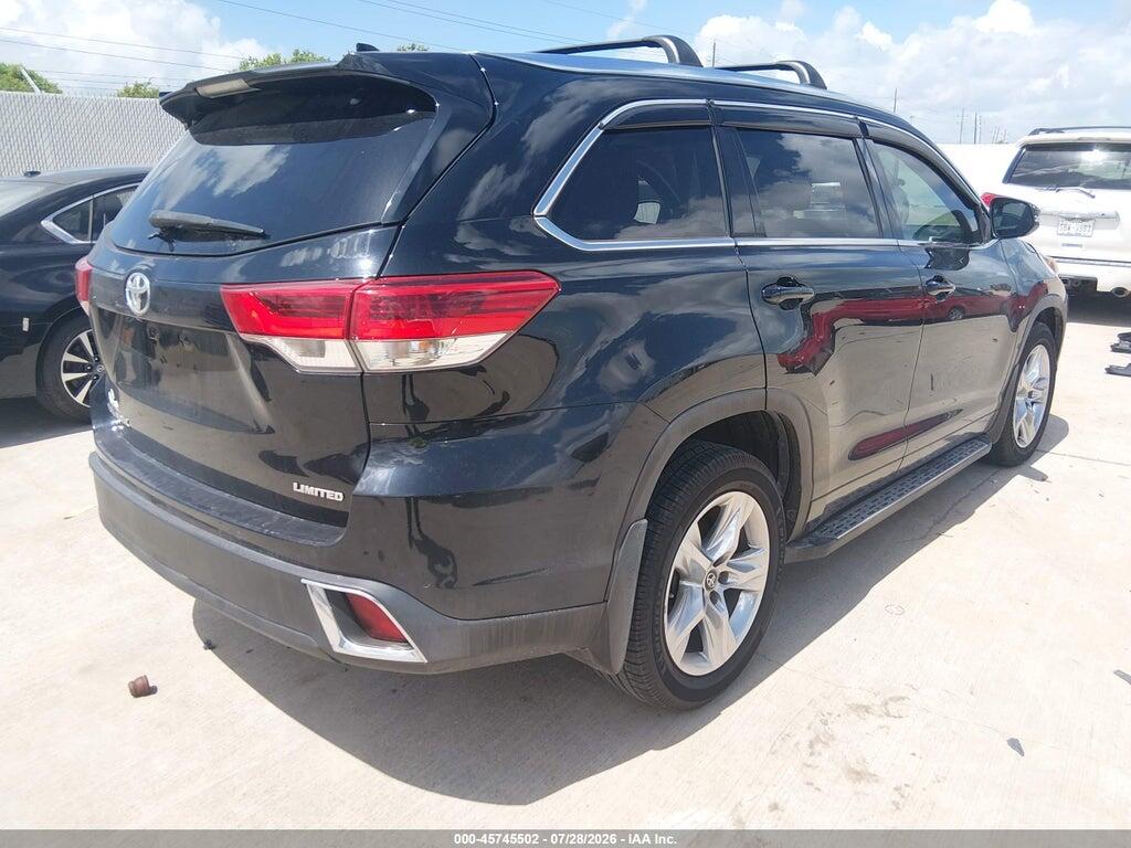 5TDYZRFH9JS256162 2018 TOYOTA HIGHLANDER photo no. 4