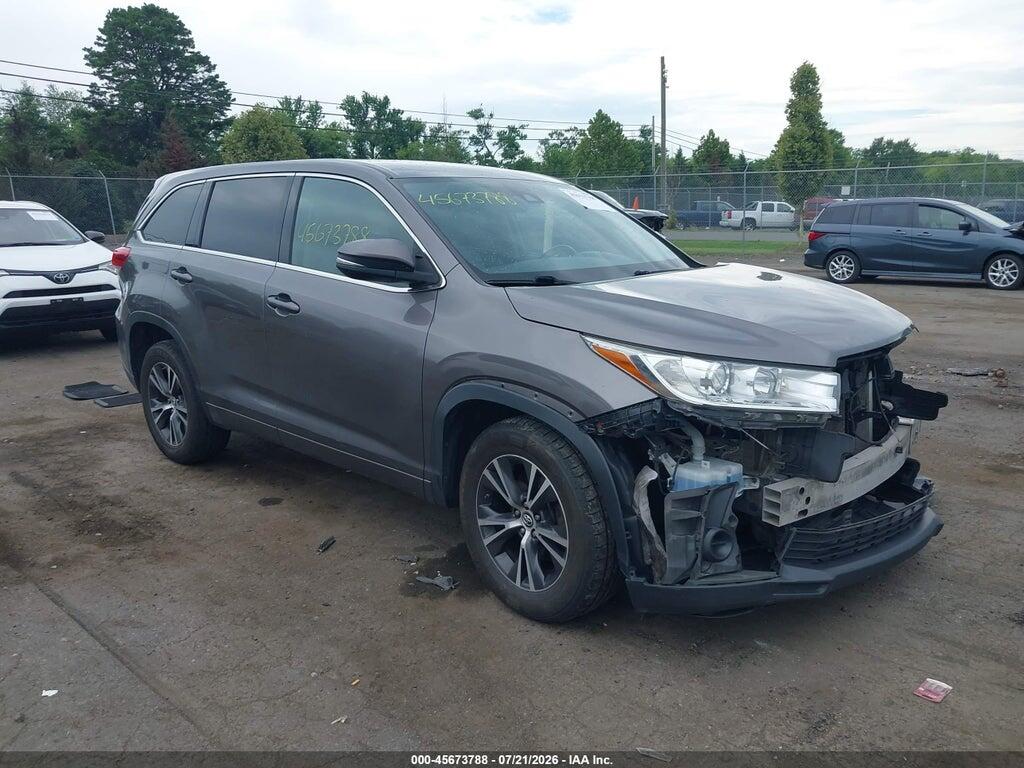 5TDZZRFH2JS245086 2018 TOYOTA HIGHLANDER photo no. 1