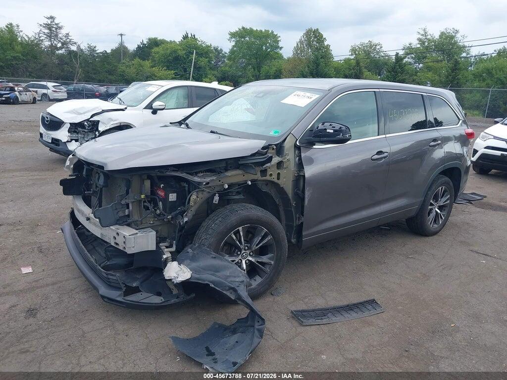 5TDZZRFH2JS245086 2018 TOYOTA HIGHLANDER photo no. 2