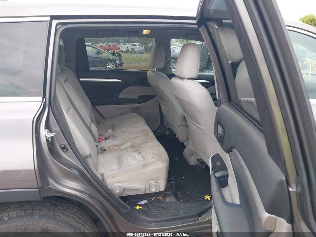5TDZZRFH2JS245086 2018 TOYOTA HIGHLANDER photo no. 8