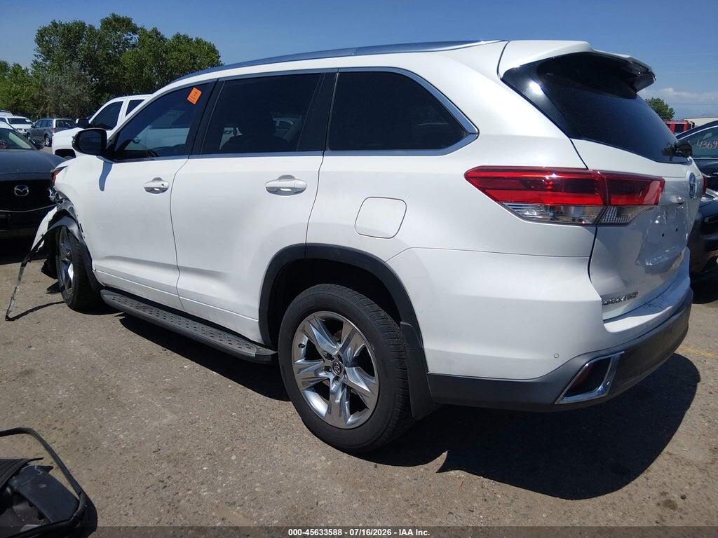 5TDYZRFH5JS256790 2018 TOYOTA HIGHLANDER photo no. 3