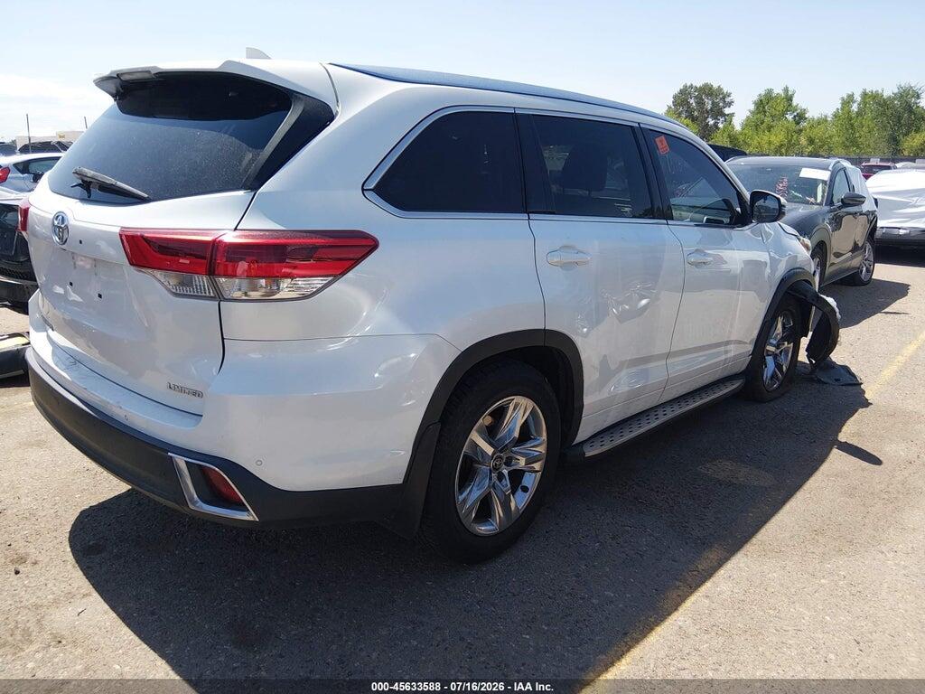 5TDYZRFH5JS256790 2018 TOYOTA HIGHLANDER photo no. 4