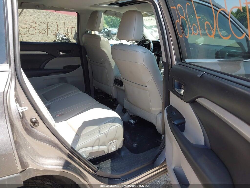 5TDJZRFH6JS546540 2018 TOYOTA HIGHLANDER photo no. 8