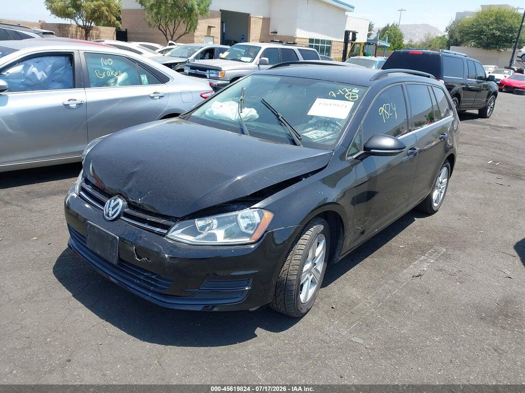 3VWCA7AU6FM514443 2015 VOLKSWAGEN GOLF SPORTWAGEN photo no. 2