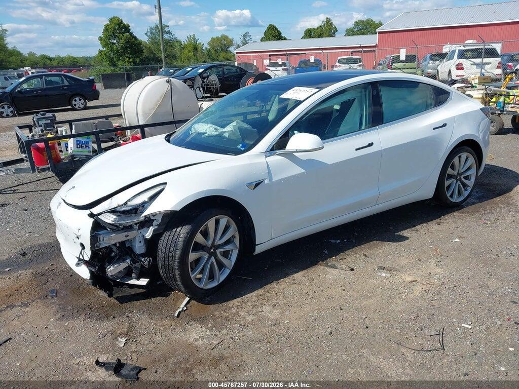 5YJ3E1EA9KF338376 2019 TESLA MODEL 3 photo no. 2