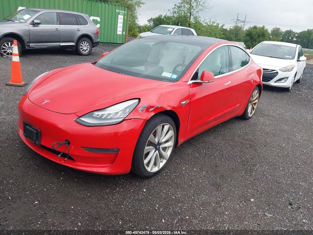 5YJ3E1EB6KF195704 2019 TESLA MODEL 3 photo no. 2