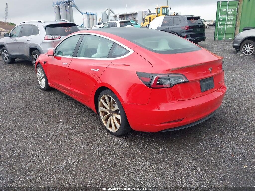 5YJ3E1EB6KF195704 2019 TESLA MODEL 3 photo no. 3