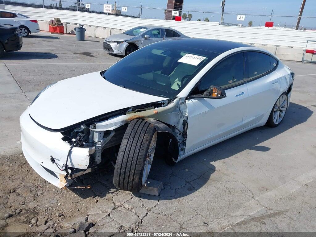 5YJ3E1EA6KF415396 2019 TESLA MODEL 3 photo no. 2