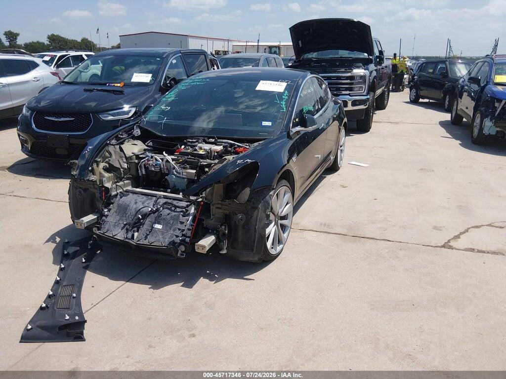 5YJ3E1EA2KF305705 2019 TESLA MODEL 3 photo no. 2