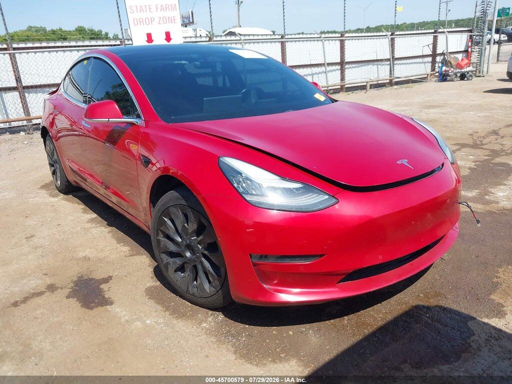 5YJ3E1EA1KF307638 2019 TESLA MODEL 3 photo no. 1