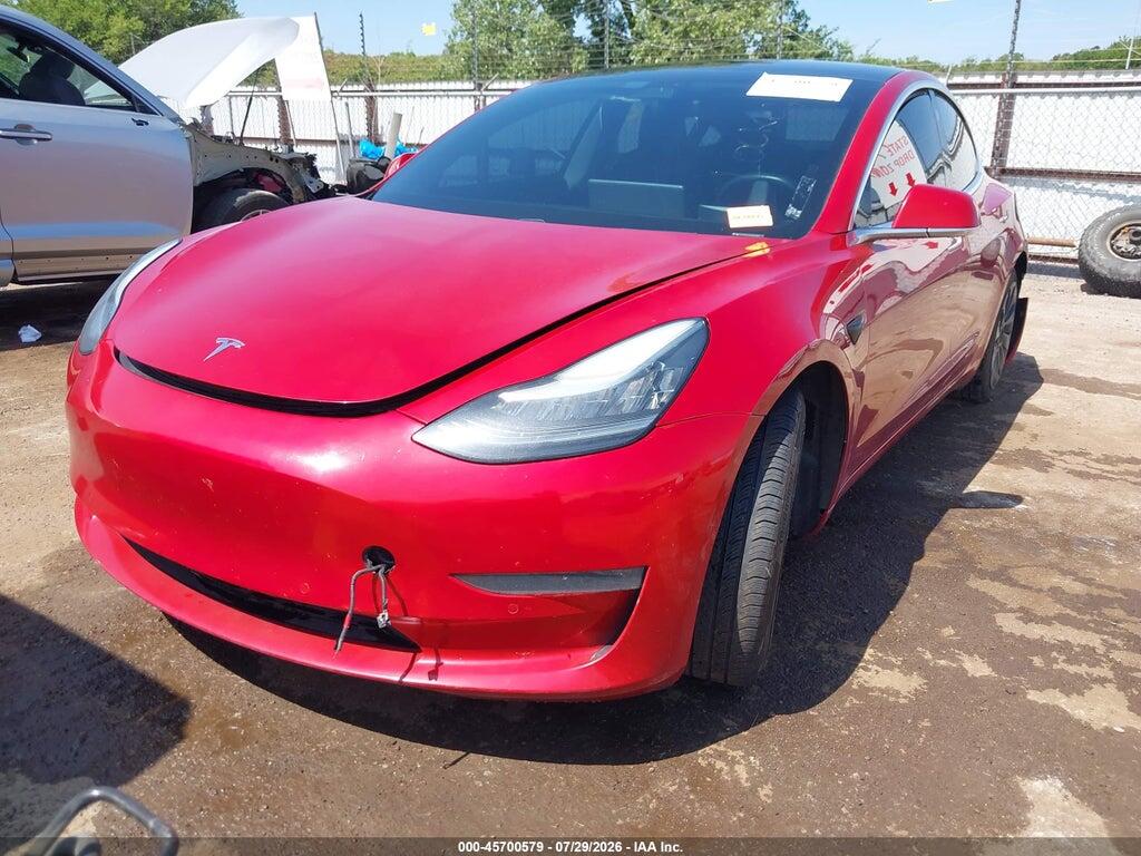 5YJ3E1EA1KF307638 2019 TESLA MODEL 3 photo no. 2