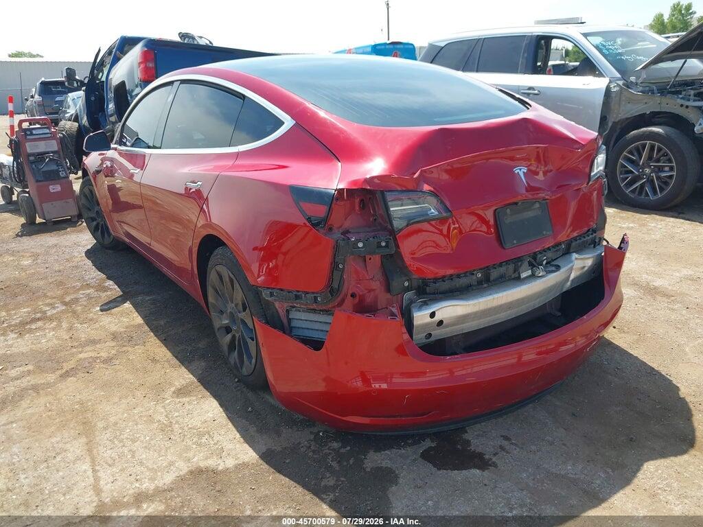 5YJ3E1EA1KF307638 2019 TESLA MODEL 3 photo no. 3