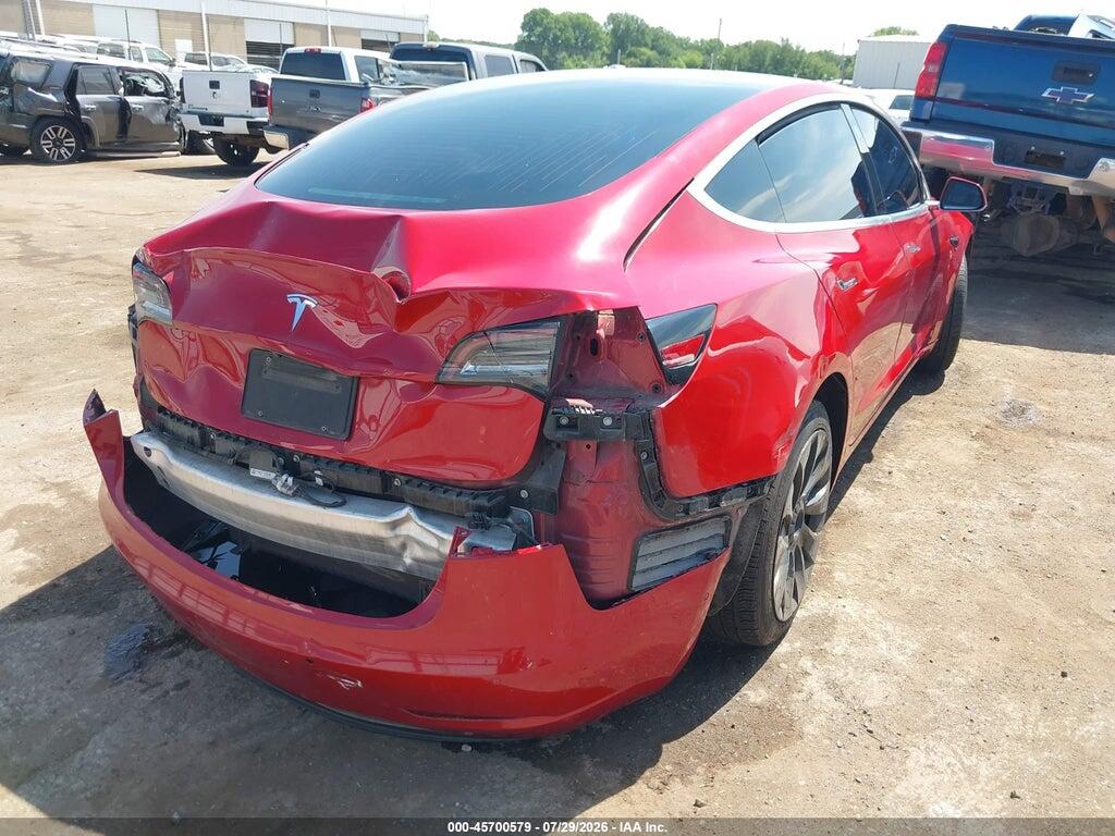 5YJ3E1EA1KF307638 2019 TESLA MODEL 3 photo no. 4