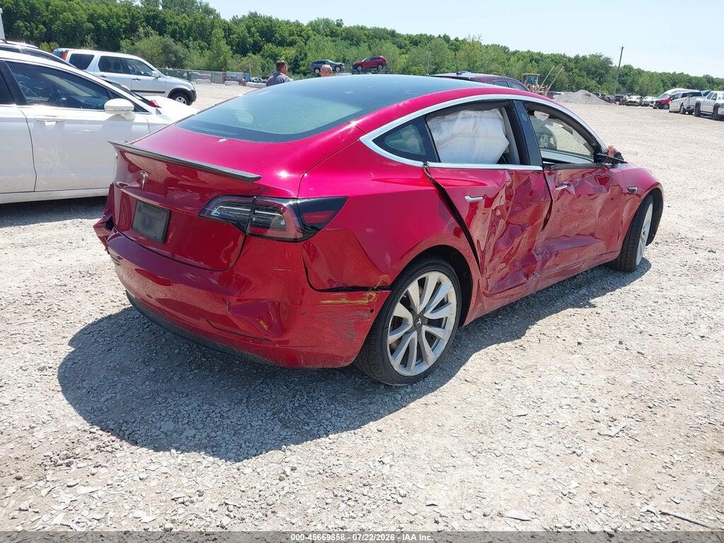 5YJ3E1EA6KF300989 2019 TESLA MODEL 3 photo no. 4