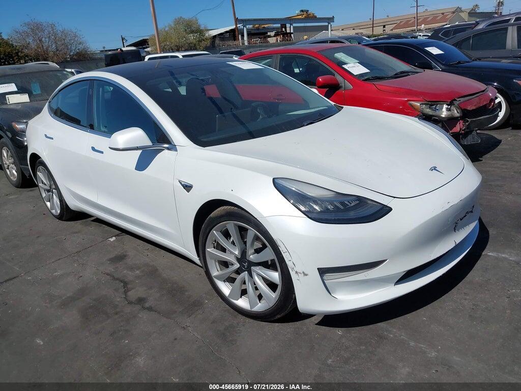 5YJ3E1EB5KF512484 2019 TESLA MODEL 3 photo no. 1