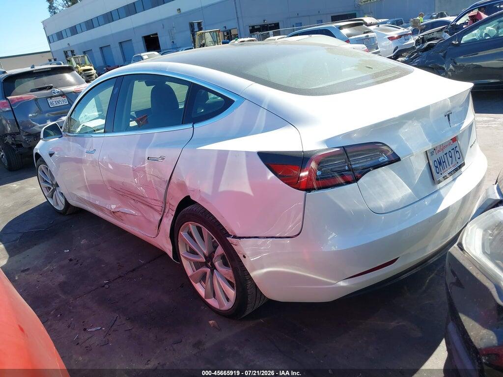 5YJ3E1EB5KF512484 2019 TESLA MODEL 3 photo no. 3