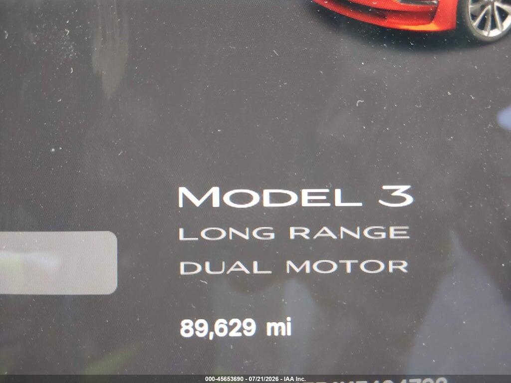 5YJ3E1EB1KF494792 2019 TESLA MODEL 3 photo no. 7