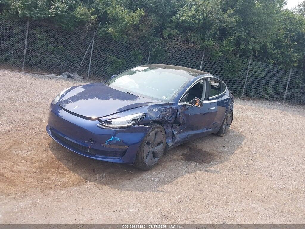 5YJ3E1EA9KF425890 2019 TESLA MODEL 3 photo no. 2
