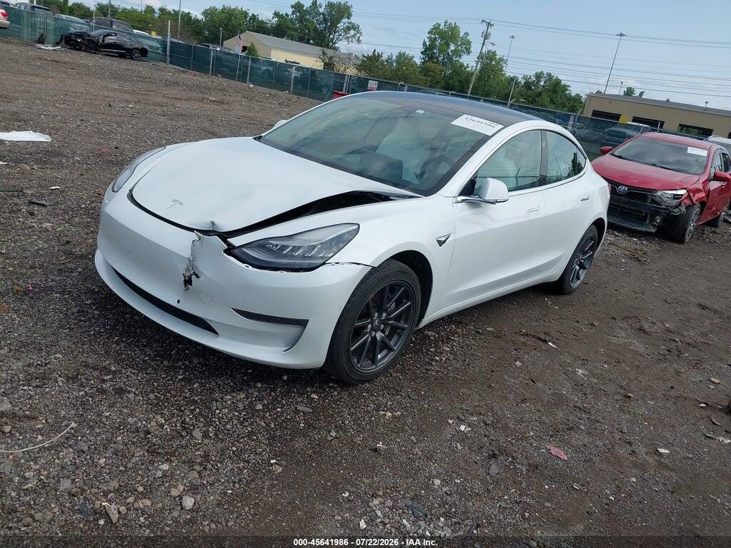 5YJ3E1EA1KF486618 2019 TESLA MODEL 3 photo no. 2