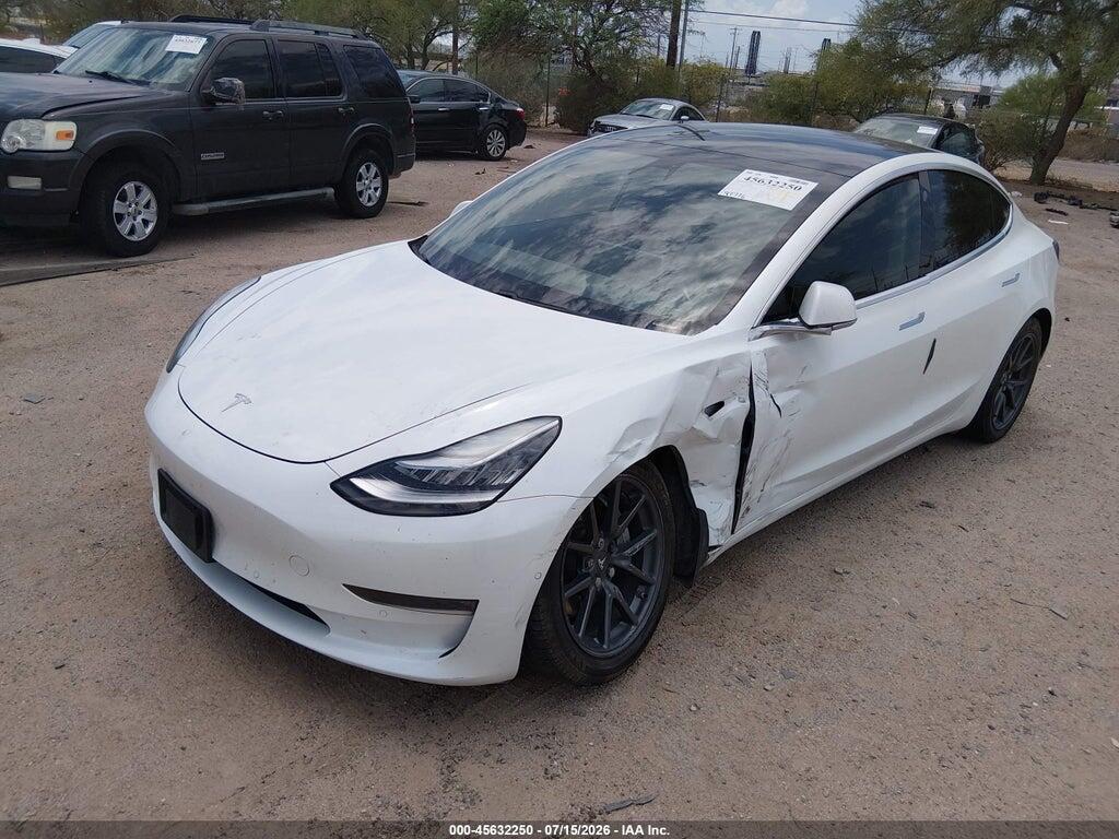 5YJ3E1EA7KF401331 2019 TESLA MODEL 3 photo no. 2