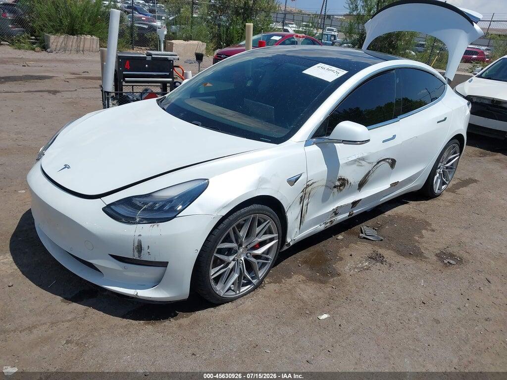 5YJ3E1EB4KF513934 2019 TESLA MODEL 3 photo no. 2