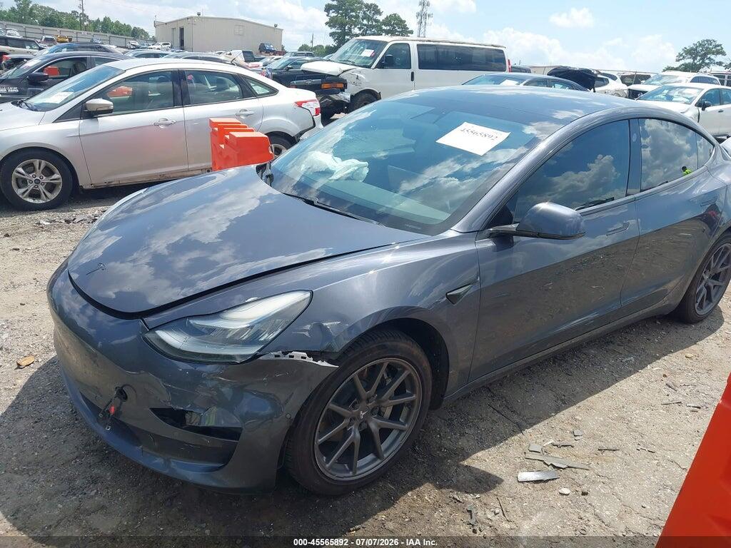 5YJ3E1EA4KF306807 2019 TESLA MODEL 3 photo no. 2