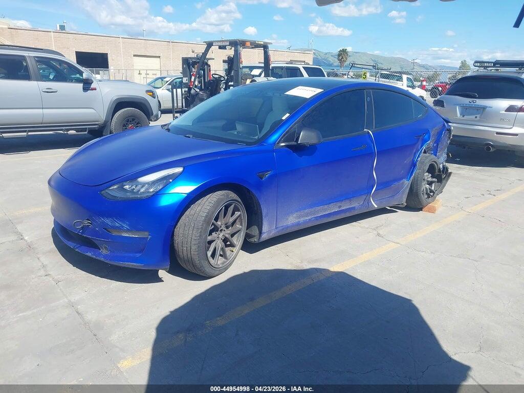 5YJ3E1EB6KF477504 2019 TESLA MODEL 3 photo no. 2