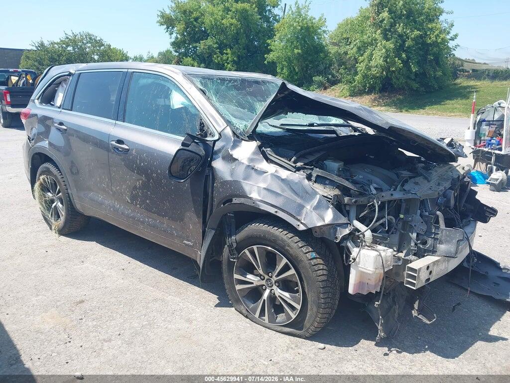 5TDBGRFH5JS040319 2018 TOYOTA HIGHLANDER HYBRID photo no. 1