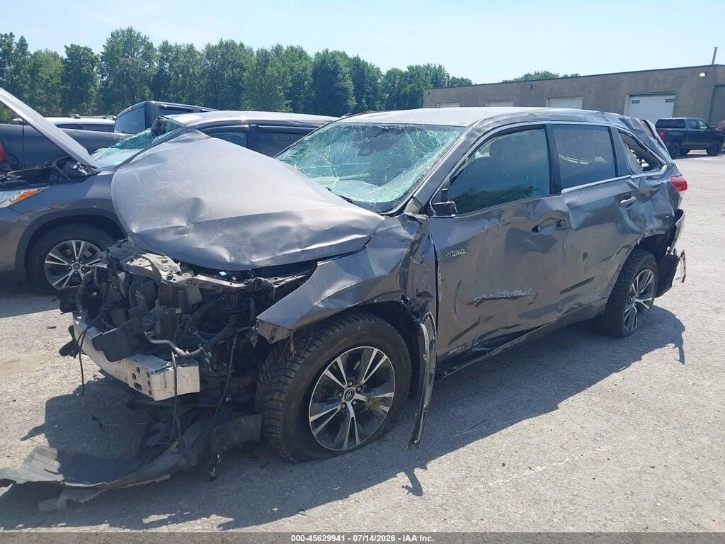 5TDBGRFH5JS040319 2018 TOYOTA HIGHLANDER HYBRID photo no. 2