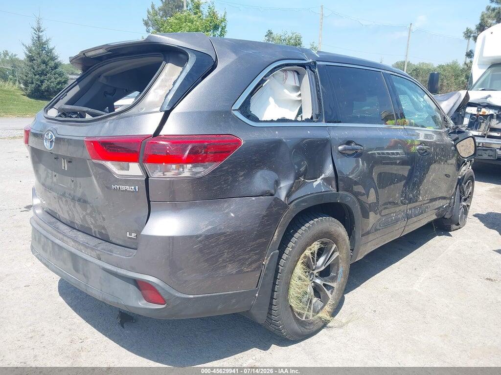 5TDBGRFH5JS040319 2018 TOYOTA HIGHLANDER HYBRID photo no. 4