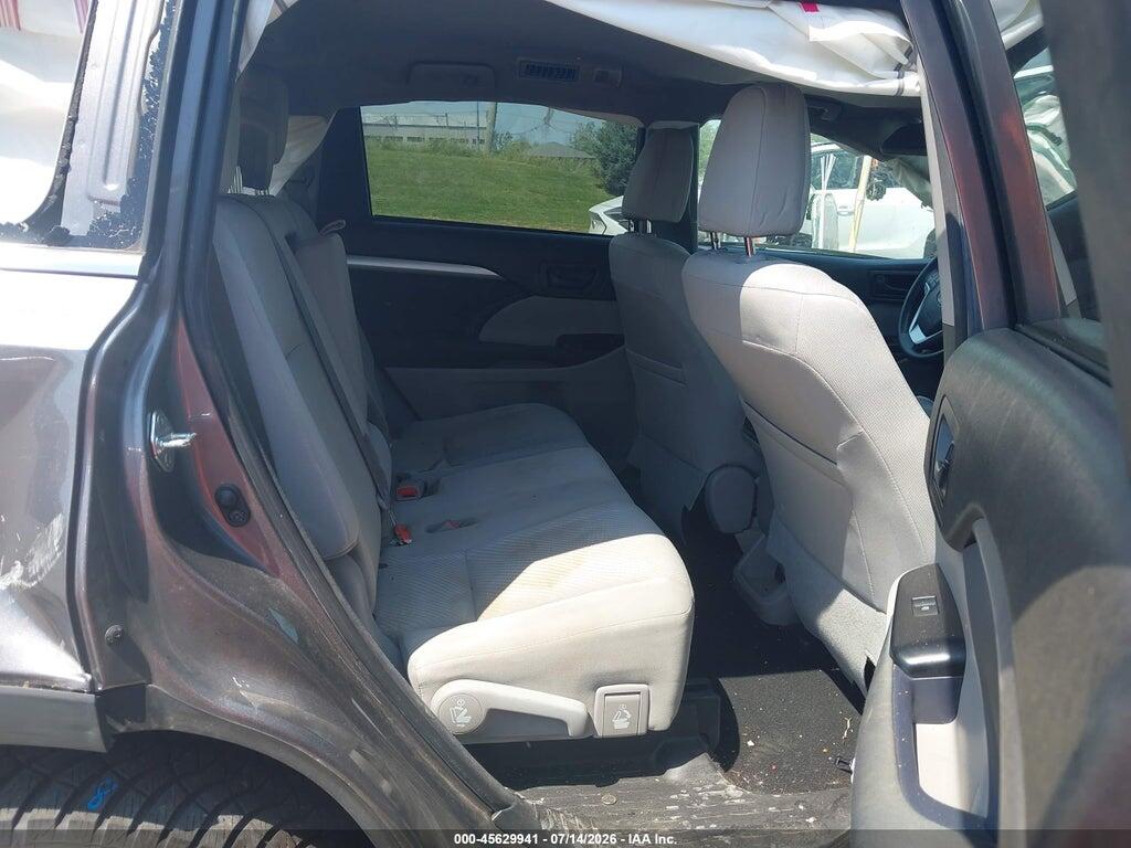 5TDBGRFH5JS040319 2018 TOYOTA HIGHLANDER HYBRID photo no. 8