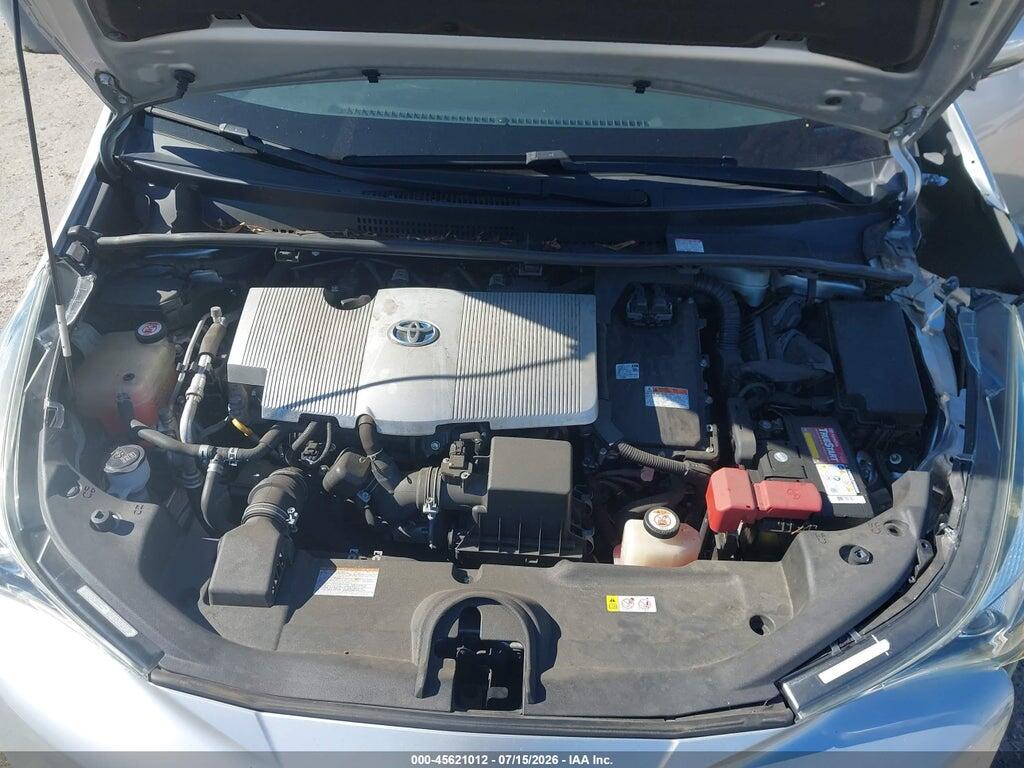 JTDKARFU2J3066263 2018 TOYOTA PRIUS photo no. 10