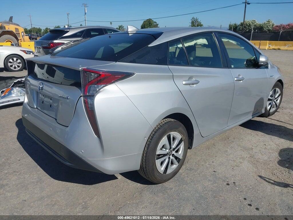 JTDKARFU2J3066263 2018 TOYOTA PRIUS photo no. 4