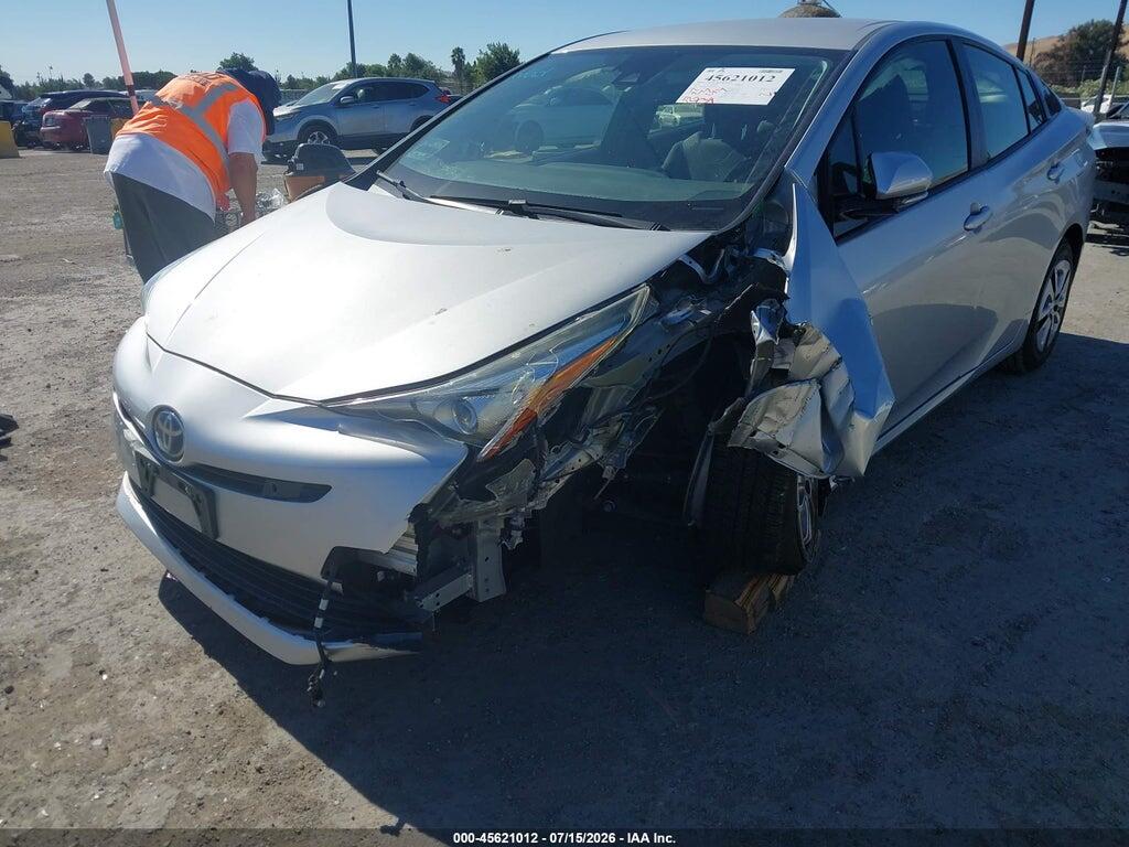 JTDKARFU2J3066263 2018 TOYOTA PRIUS photo no. 6