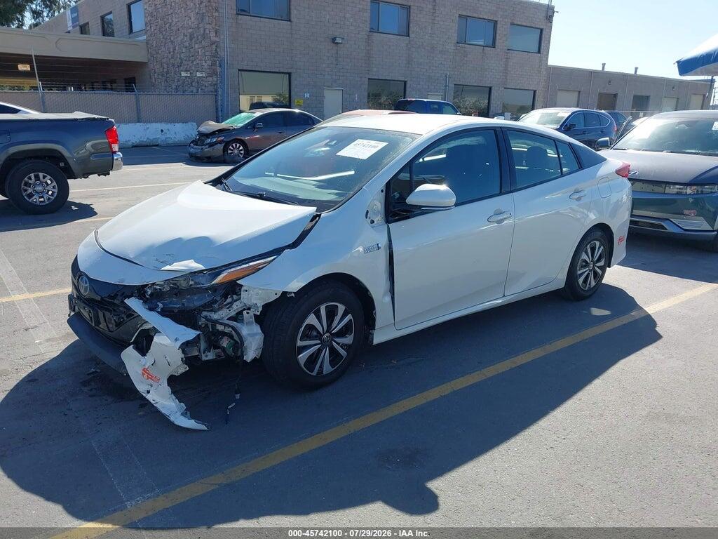 JTDKARFP6J3076708 2018 TOYOTA PRIUS PRIME photo no. 2