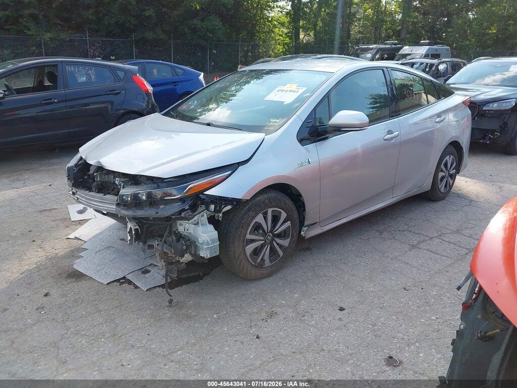 JTDKARFP3J3096379 2018 TOYOTA PRIUS PRIME photo no. 2