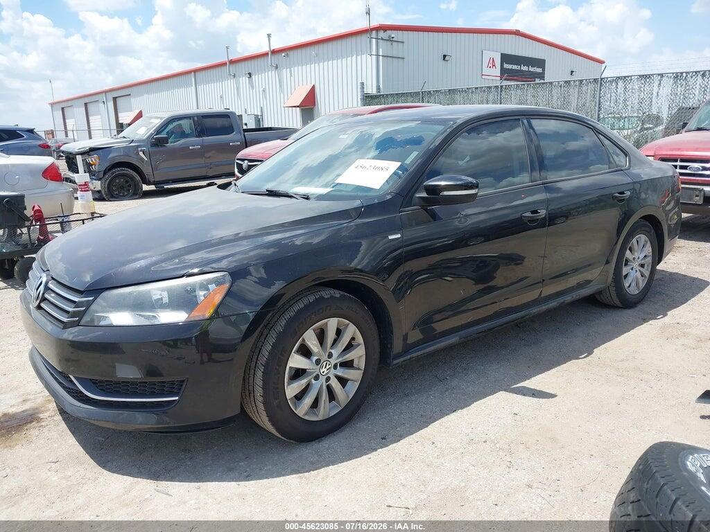 1VWAT7A32FC052442 2015 VOLKSWAGEN PASSAT photo no. 2