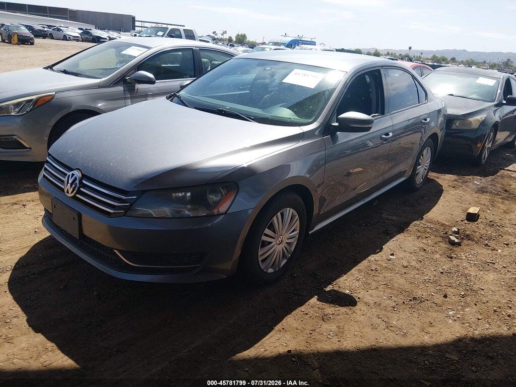 1VWAT7A32FC066535 2015 VOLKSWAGEN PASSAT photo no. 2