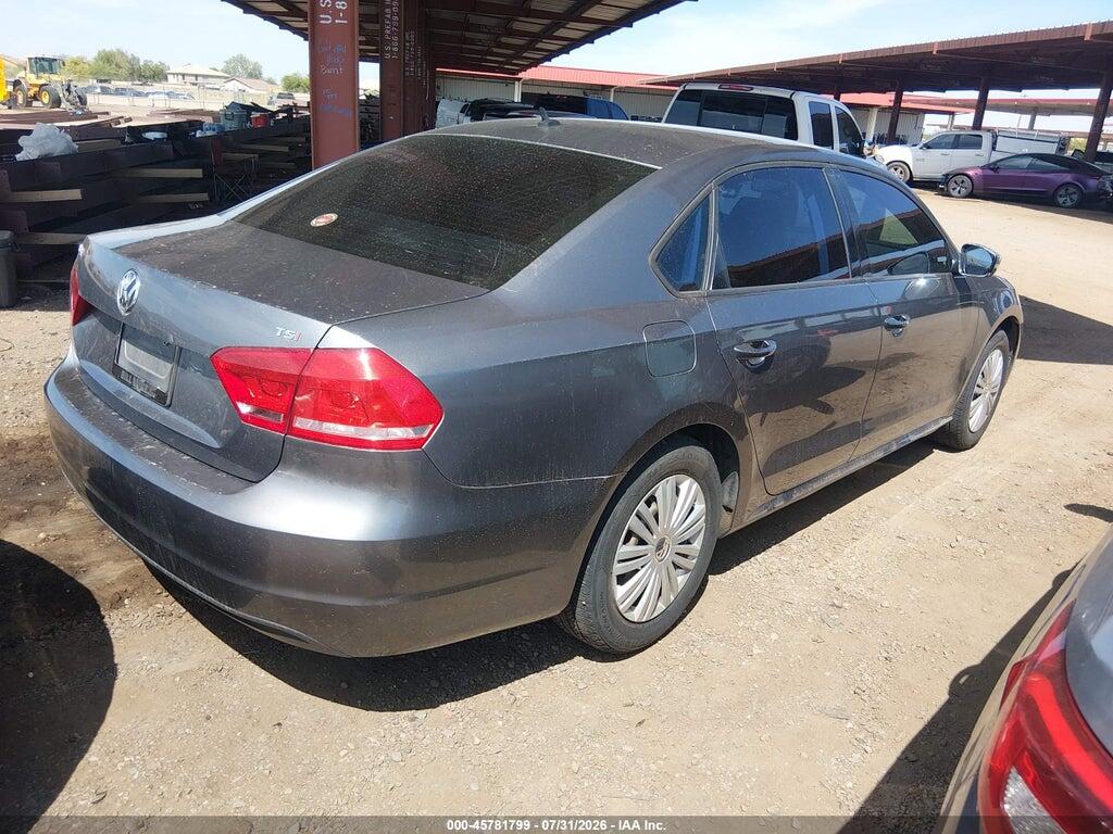 1VWAT7A32FC066535 2015 VOLKSWAGEN PASSAT photo no. 4