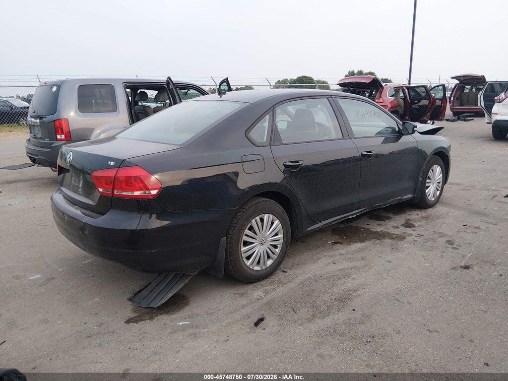 1VWAS7A3XFC024696 2015 VOLKSWAGEN PASSAT photo no. 4