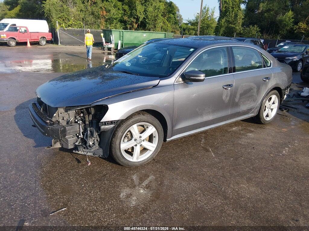 1VWAT7A34FC086835 2015 VOLKSWAGEN PASSAT photo no. 2