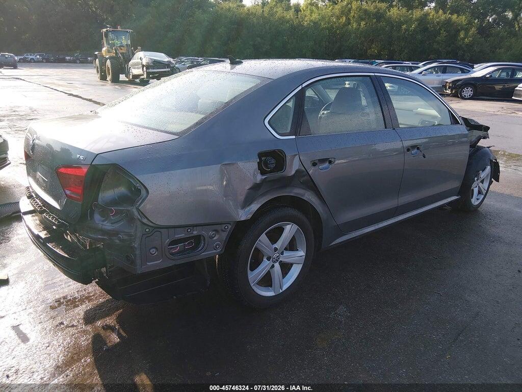 1VWAT7A34FC086835 2015 VOLKSWAGEN PASSAT photo no. 4
