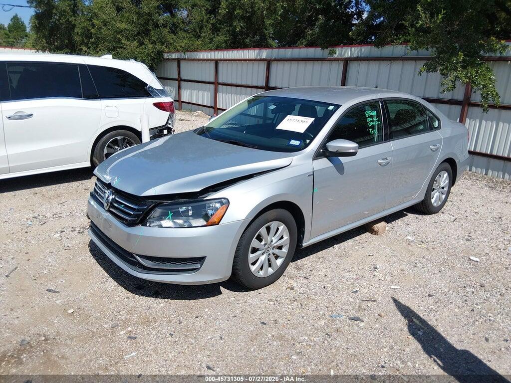 1VWAS7A36FC011881 2015 VOLKSWAGEN PASSAT photo no. 2