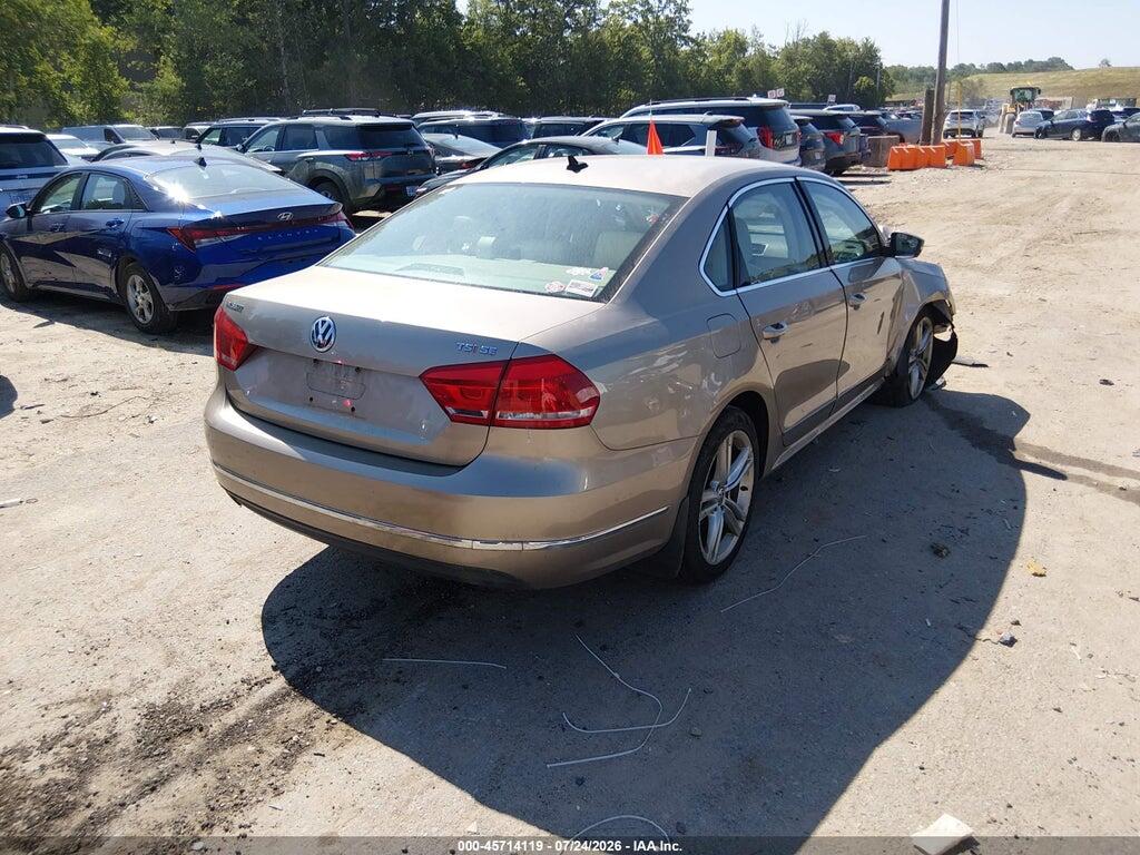 1VWBT7A36FC076697 2015 VOLKSWAGEN PASSAT photo no. 4