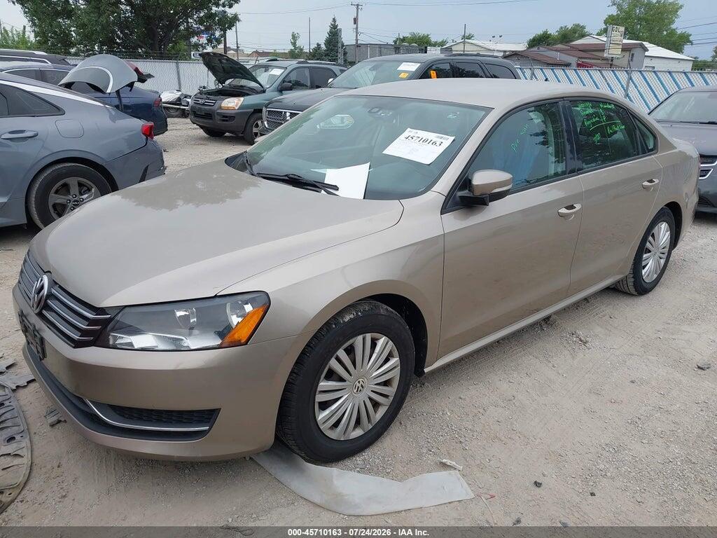 1VWAT7A37FC046751 2015 VOLKSWAGEN PASSAT photo no. 2