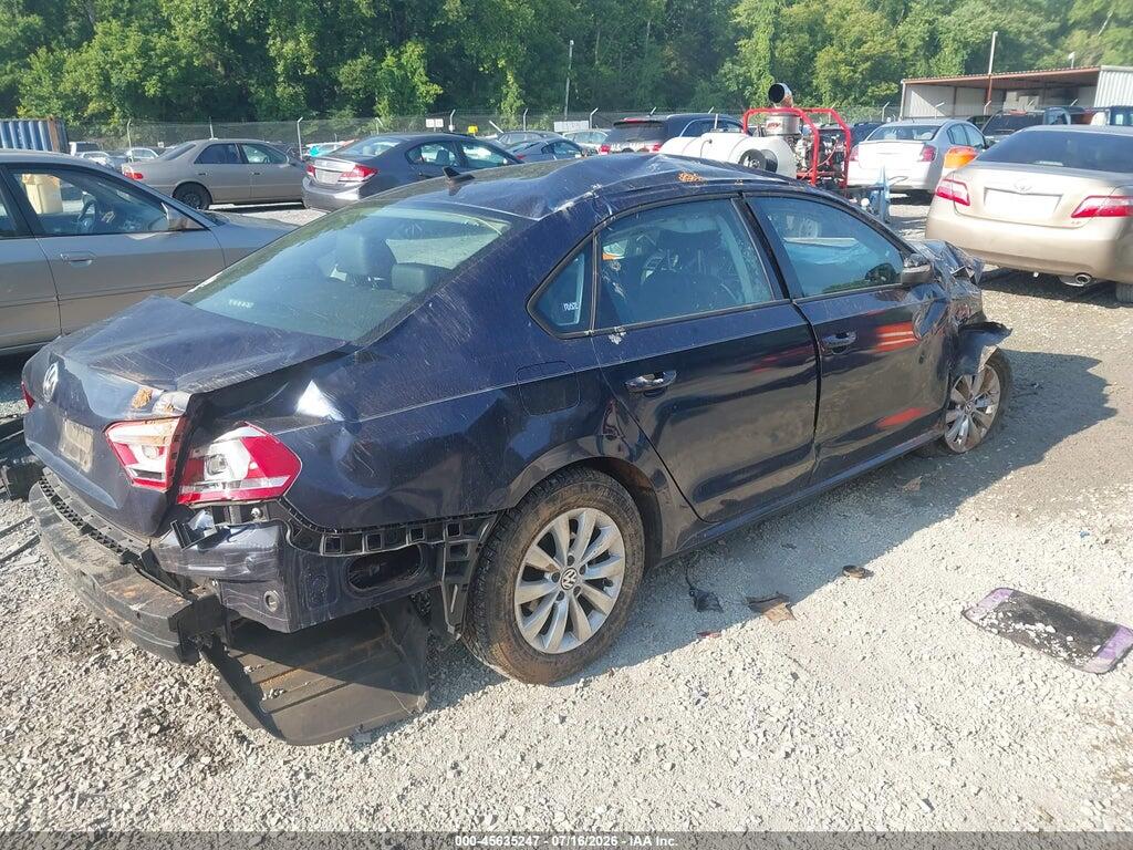 1VWAT7A33FC021927 2015 VOLKSWAGEN PASSAT photo no. 4