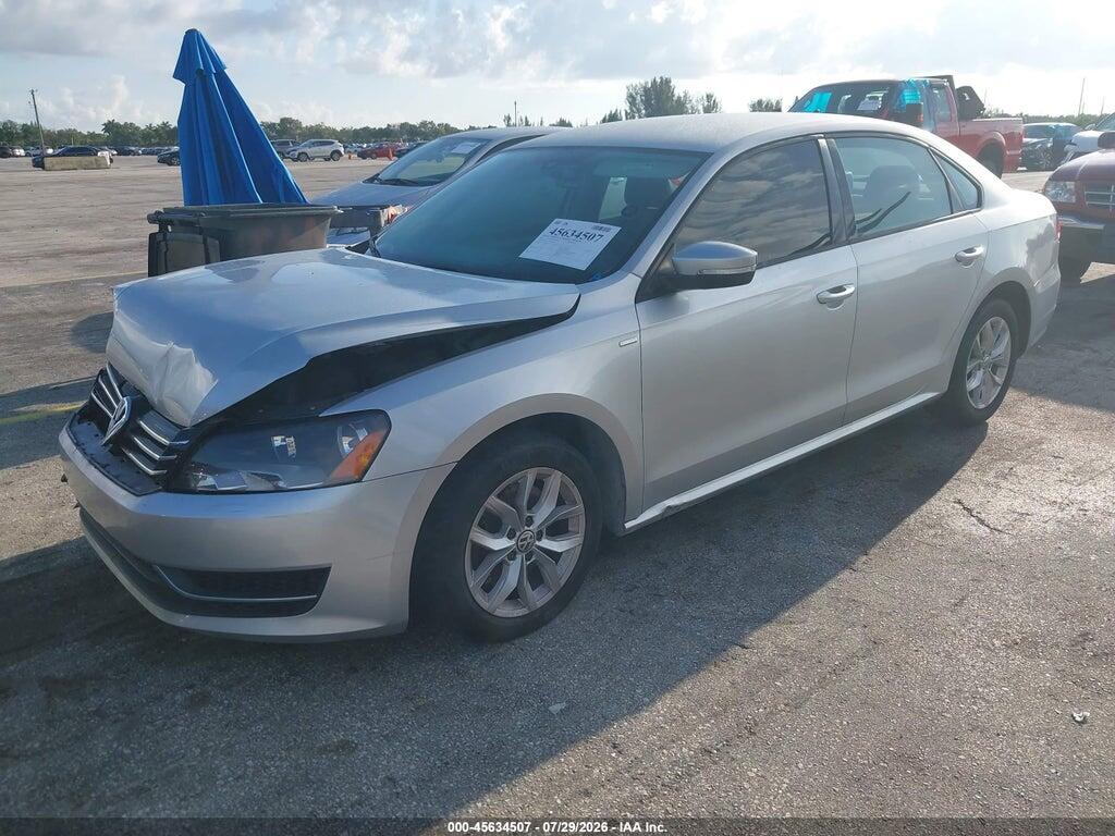 1VWAT7A34FC034475 2015 VOLKSWAGEN PASSAT photo no. 2